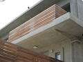 木製フェンス用ステンレス支柱2