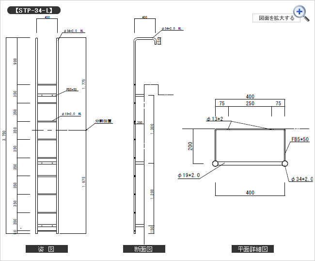 規格寸法図